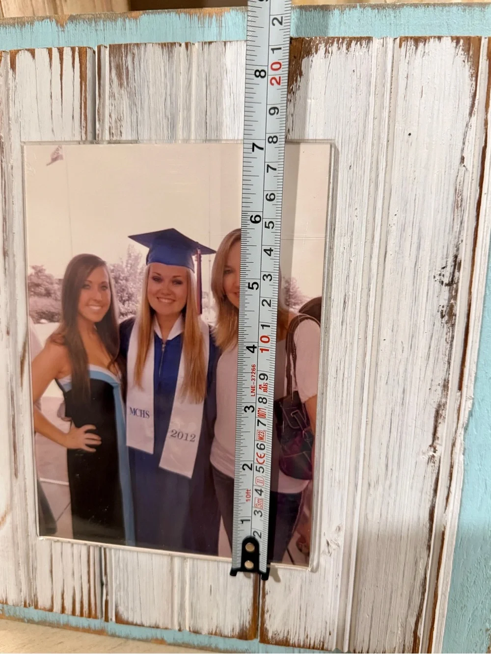 Southern Grace Vintage Beadboard 5x7 Picture Frame Rachel Walker Discontinued